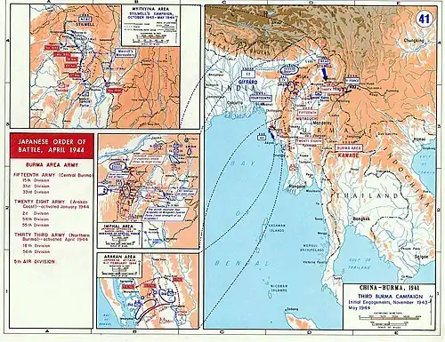 Third Burma campaign, October 1943 – May 1944