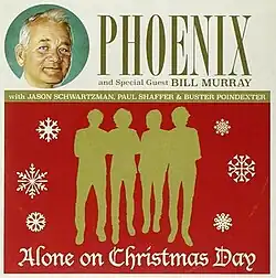 The cover art for "Alone on Christmas Day" by Phoenix