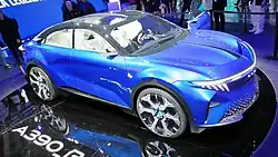 Alpine A390 β Concept, which previews the production A390