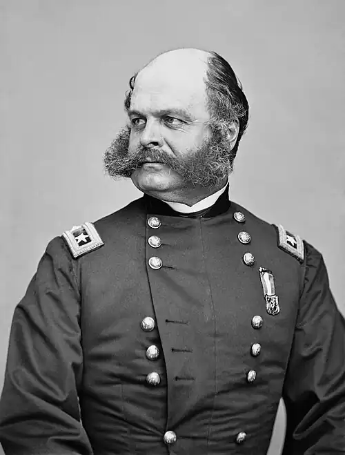 Maj. Gen., Ambrose Burnside,, USA