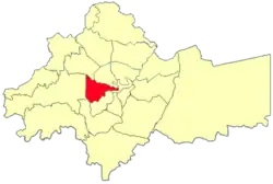 Zahran location in Amman Governorate