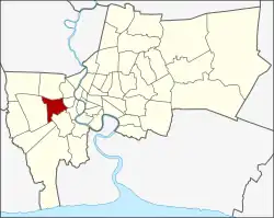 Khet location in Bangkok