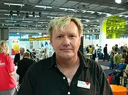Anders Jacobsson at the Gothenburg Book Fair in 2007.