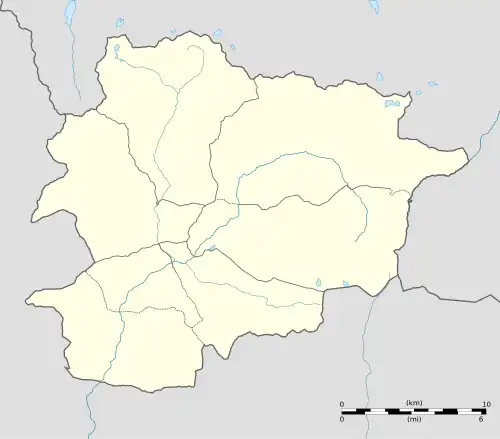 Segona Divisió is located in Andorra
