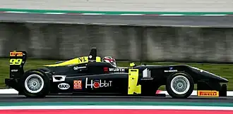 Andrea Cola on the F312 Dallara-Mercedes in 2017