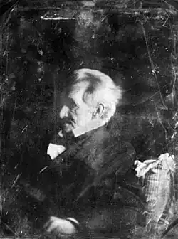Photo of Andrew Jackson by Edward Anthony later copied by Brady