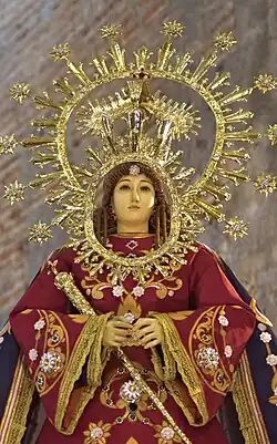 The venerated image of Nuestra Señora de la Annunciata or 'Inay Ciata' as her devotees call her. Pontifically crowned on May 25, 2025