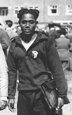 Anselmo Gonzaga, Gold Medalist, 1927 Far Eastern Games.