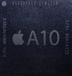 Apple A10 Fusion with on-die M10 coprocessor