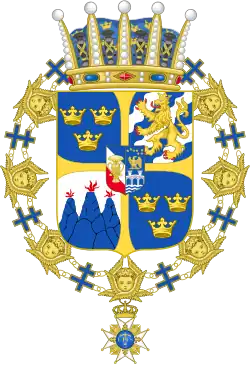 Prince Erik's coat of arms