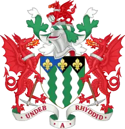 Coat of arms of Blaenau Gwent County Borough