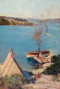 McMahon's Point Ferry, 1890, private collection