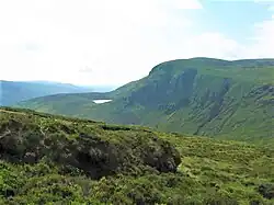 Cloghernagh and Arts Lough from Benleagh
