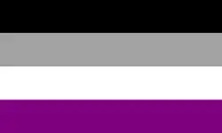 Asexuality pride flag