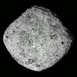 Asteroid Bennu, imaged by the OSIRIS-REx probe, December 3, 2018