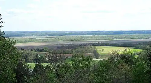 Montelle Winery overlooking the Missouri River Valley near Augusta