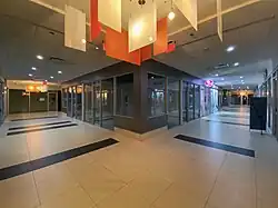 Basement Arcade has many vacant shops.