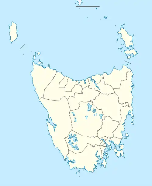 Launceston is located in Tasmania