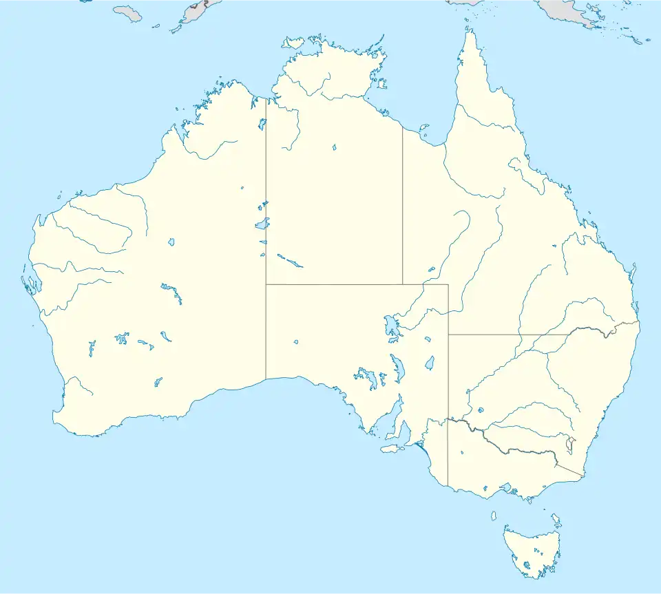 Parvopalus is located in Australia