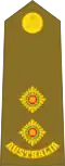 First lieutenant (Australian Army)[8]