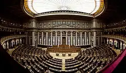 Austrian Parliament Building, Vienna, by Theophil Hansen, 1874–1883