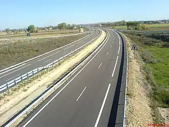 Autovía EX-A2 hacia Villanueva de la Serena.JPG