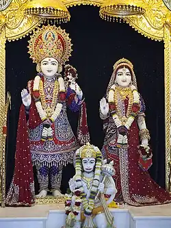 Rama, Sita, and Hanuman[37]