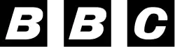 BBC's first three-box logo used from 1958 until 1963.