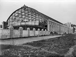 La Plata railway station under construction (1902)