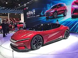 E-SEED GT concept that previewed the production sedan