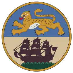 Badge of Bengal Presidency during British Rule in India