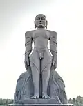31-foot (9.4&nbsp;m) statue of Bahubali at Bada Gaon