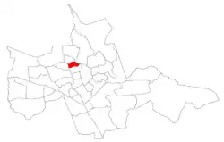 The bairro in District of Sede