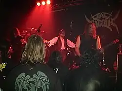 Bal-Sagoth live in Bradford, UK, 2001.