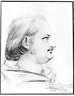 Portrait of Honoré de Balzac