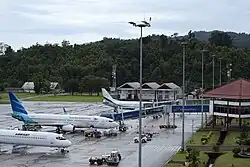 The airport in 2015