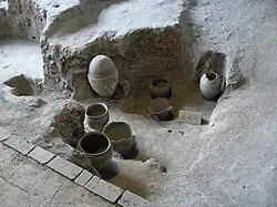 Banpo pottery made on a potter's wheel