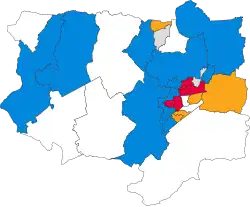 2004 results map