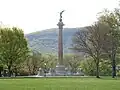 Battle Monument on a spring afternoon