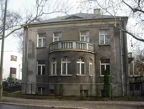 Frontage onto Markwarta street