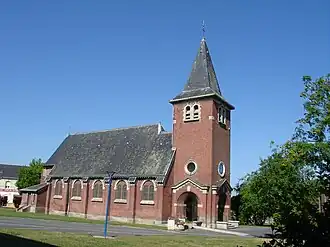 The church of Beaurains