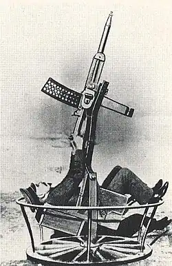 20&nbsp;mm Becker-Oerlikon Model 1917 AA-gun