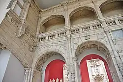 Molding of the courtyard at the Cité de l'Architecture et du Patrimoine in Paris
