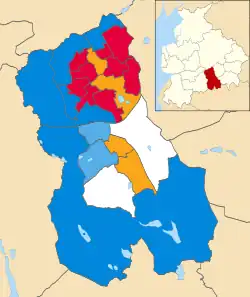 2007 results map