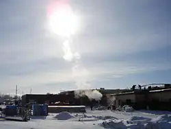 Blairmore under construction