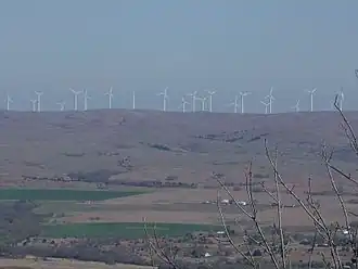 Wind turbines in Southwest Oklahoma