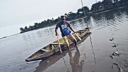 Bodo Creek An Environmental Impact Assessmentand biomonitoring expert back from a sampling expedition in Bodo Creek an oil spill impacted site.