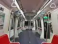 Interior of Gold Line Bombardier Innovia APM 300