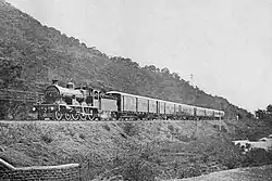The Bombay-Poona Mail Train of the GIPR company in 1907