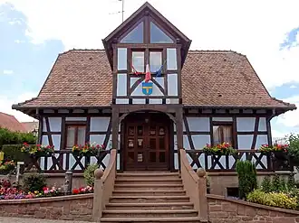 The town hall in Bossendorf